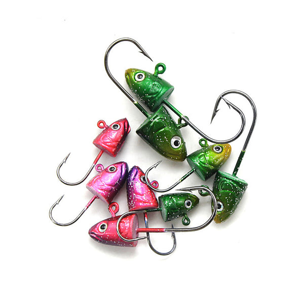 1/6oz - 1/2oz Underspin Lead Jig Head – RubberBaits