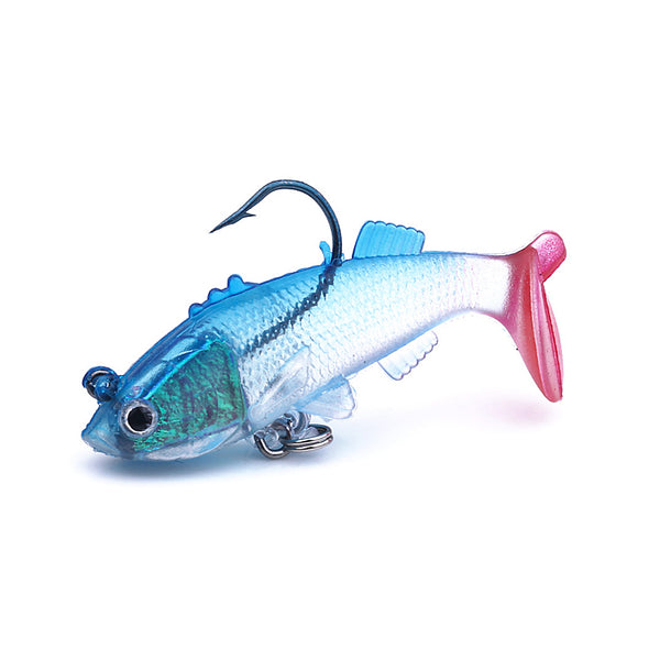RubberBaits 2.4" Rigged Shad Soft Swimbait