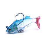 RubberBaits 2.4" Rigged Shad Soft Swimbait