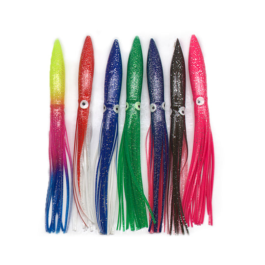Sandeel Soft Plastic Fishing Lures 11.5cm/14g Jig Heads with