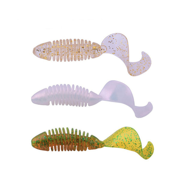 RubberBaits 2.6" Twister Tail Grub Soft Bait