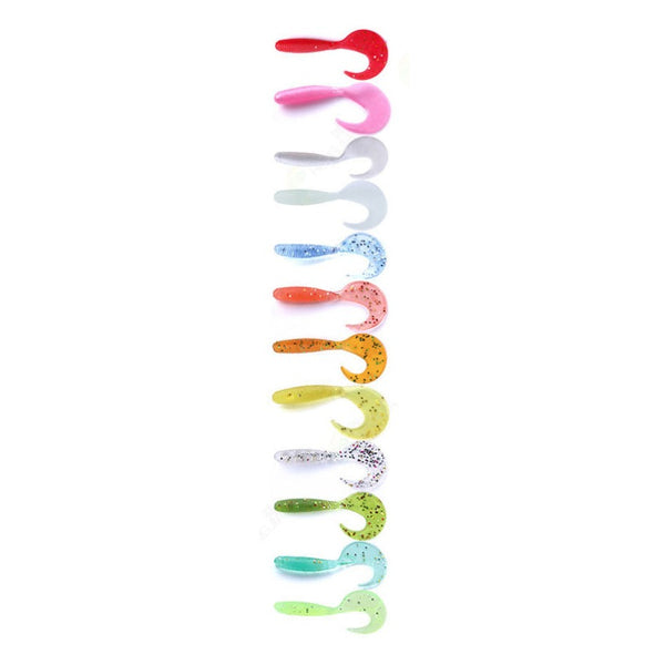 RubberBaits 2.6" Twister Tail Grub Soft Bait