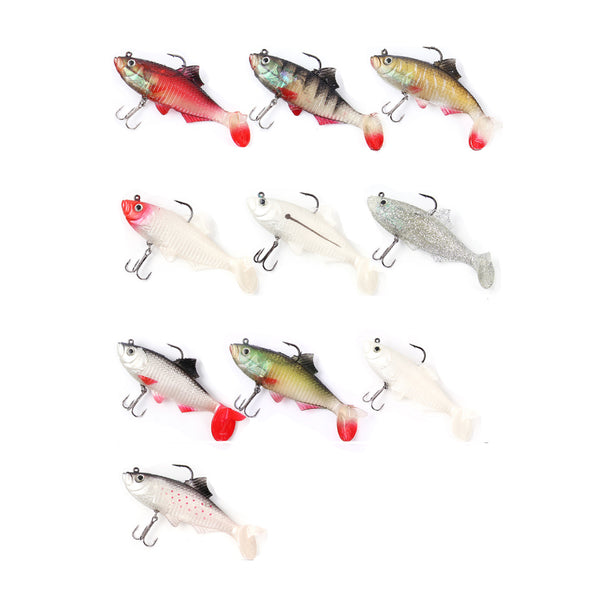 RubberBaits 5" Rigged Shad Soft Swimbait