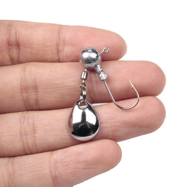 1/7oz Underspin Lead Jig Head