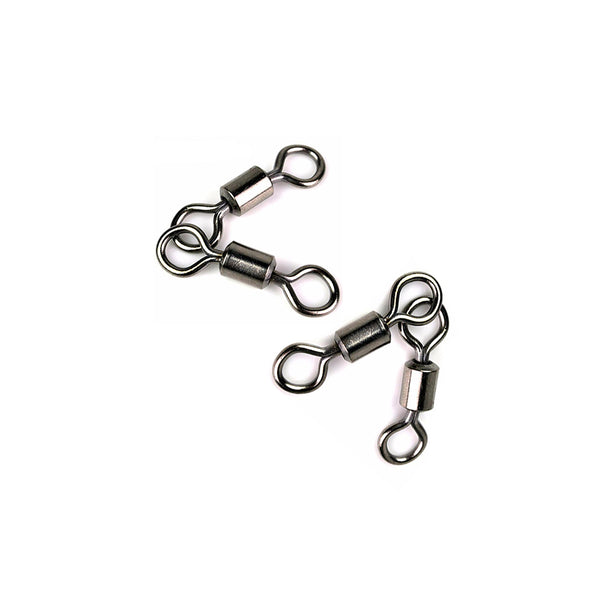 20X Ball Bearing Swivels 65-530lb High Strength Snaps Stainless Steel  Connector 