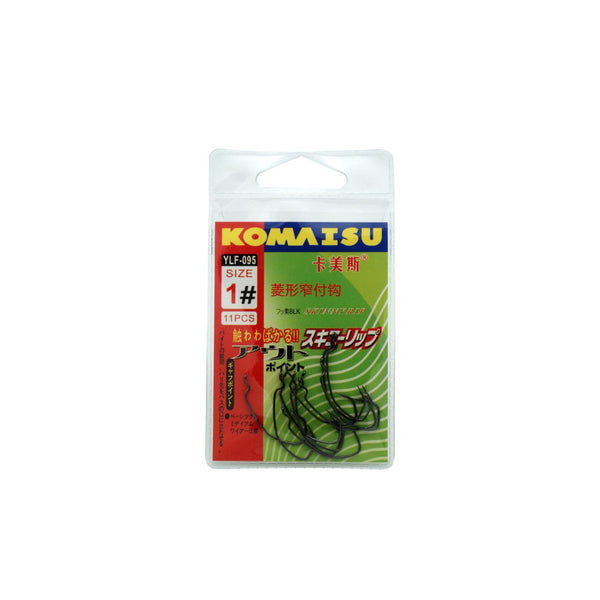 Komaisu Japanese Angled Offset Hooks - Sizes #2/0 - #4