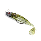 RubberBaits 3.9" - 5.1" Rigged Minnow Soft Swimbait