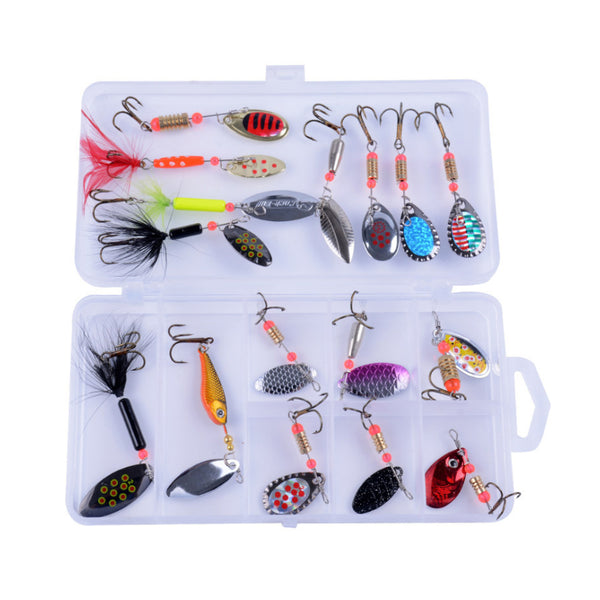 ProSeries 1/10oz - 2/5oz Inline Spinner Set of 16