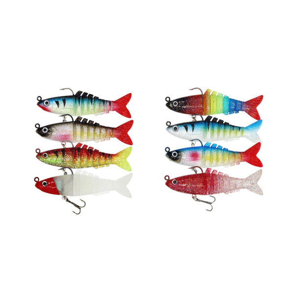 RubberBaits 3.5" Rigged Shad Soft Swimbait