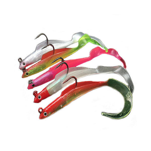 RubberBaits 4.7" Rigged Minnow Soft Swimbait