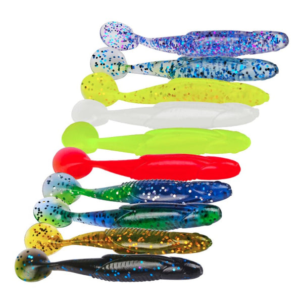 RubberBaits 3.5" Paddle Tail Grub Soft Bait