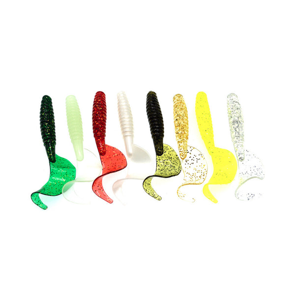 RubberBaits 3" Twister Tail Grub Soft Bait