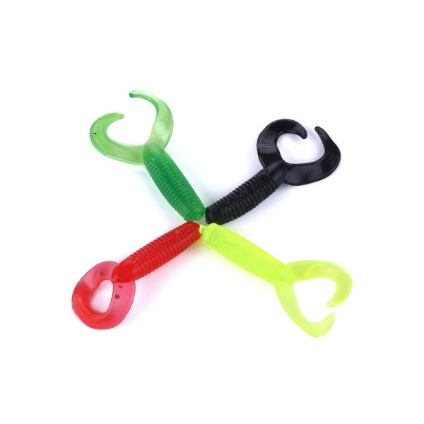 RubberBaits 1.4" Double Tail Grub Soft Bait