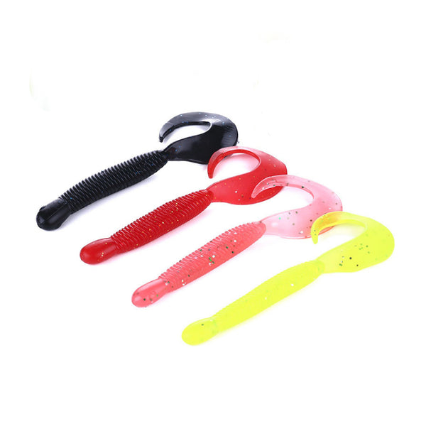 RubberBaits 4.7" Twister Tail Grub Soft Bait