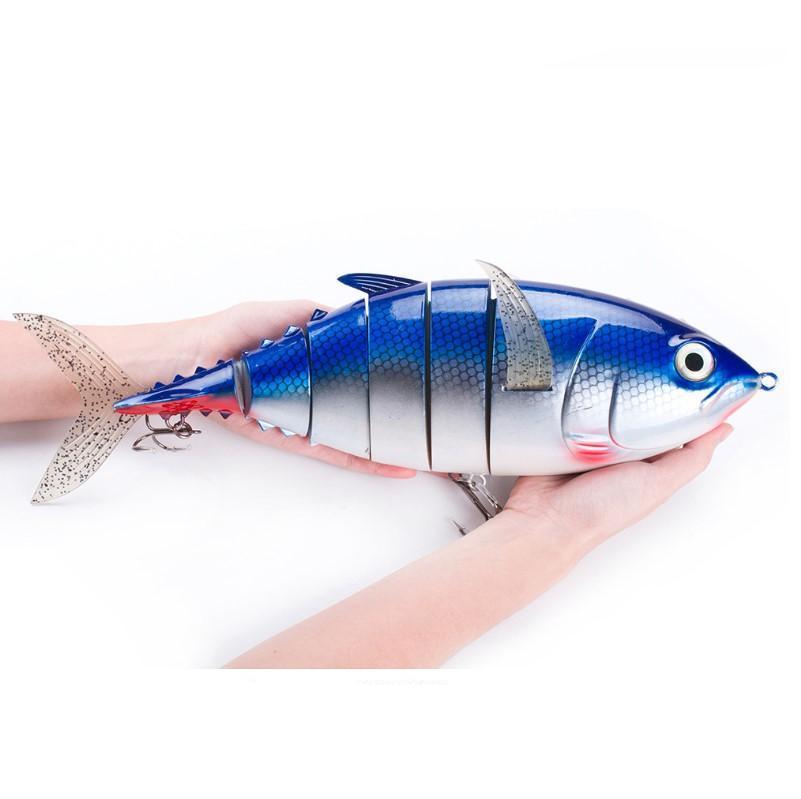 Wholesale Pulling Force Over 50kg Big Tuna Fishing Lures Jointed Swimbait Saltwater  Trolling Fishing Bait - China Tuna Fishing Lure and Fishing Lure price