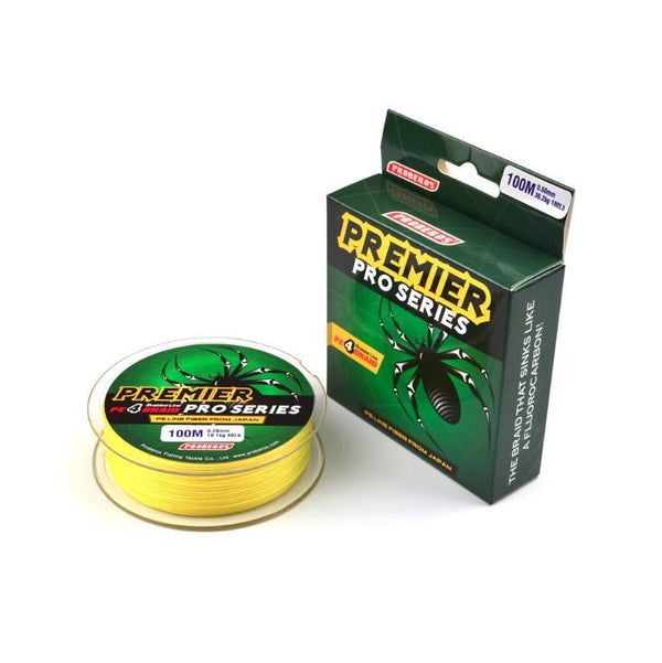 Premier PE 4x Braided Line 110yd