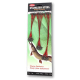 5.9"-9.8" Stainless Steel Leaders (60pk)