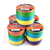 Premier PE 4x Mixed Color Braided Line 328yd