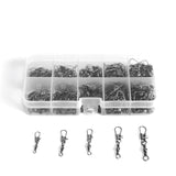 Stainless Steel Swivel Snap Set - 200 Pack