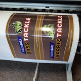 Custom Size Vinyl Sticky Rack Banners