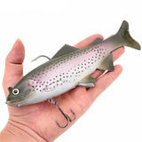 RubberBaits 7.9" - 11.8" Rigged Shad Soft Swimbait