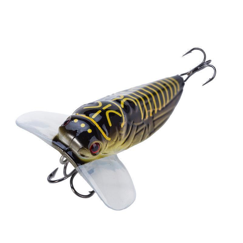 cicada lure fishing ProSeries 2" Cicada Topwater Popper – RubberBaits
