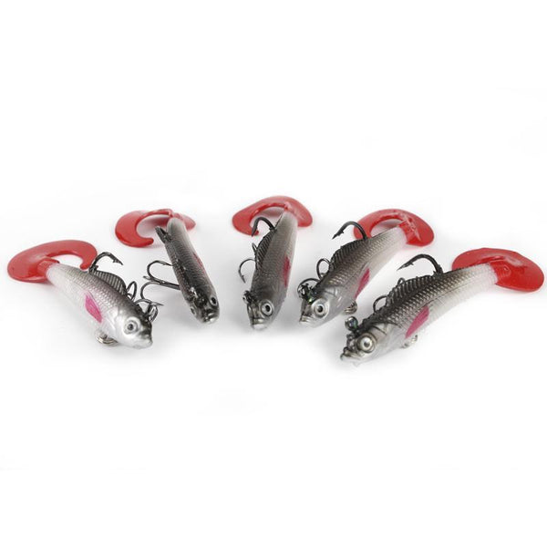 RubberBaits 3.9" Rigged Minnow Soft Swimbait