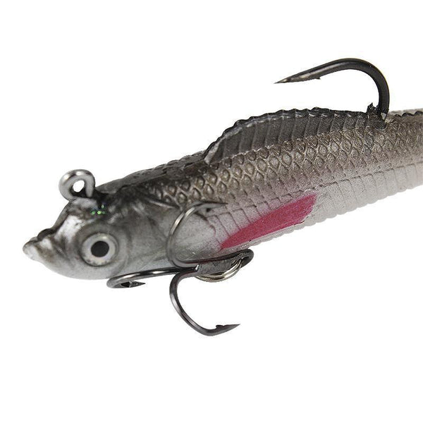 RubberBaits 3.9" Rigged Minnow Soft Swimbait